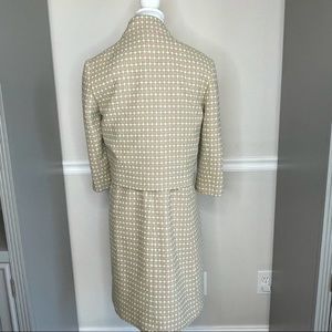 Lilly Pulitzer Original RARE VINTAGE! Pink Green Wool Dress & Jacket Suit Set 10